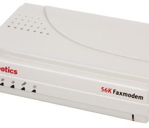 US Robotics USR025630G 56 K External Faxmodem V.92 Serial 0738168041015 - 1 zdjęcie